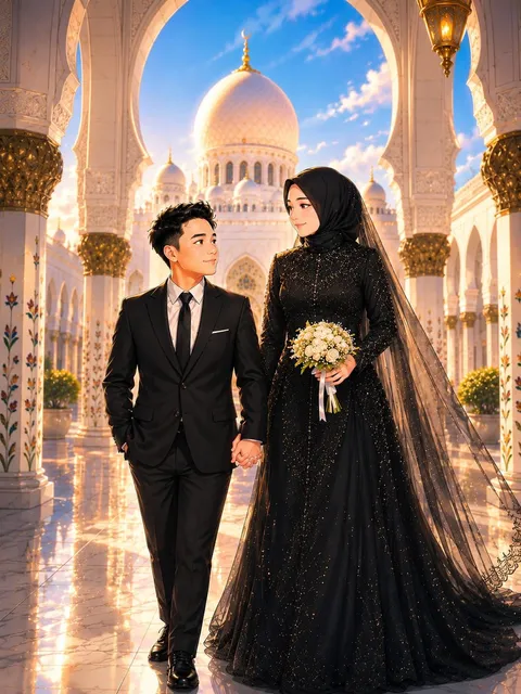 Foto sampul undangan Ratu & Alim