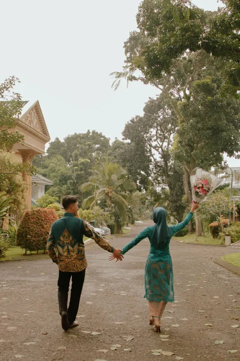 Foto sampul undangan Hanif & Nadhilah