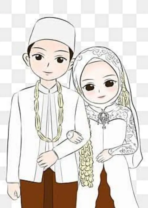 Foto sampul undangan Laila & Andrii