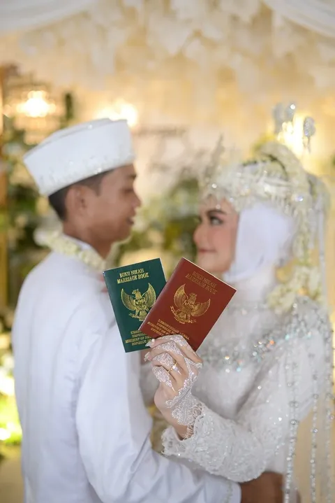 Foto sampul undangan Rahman & Nana