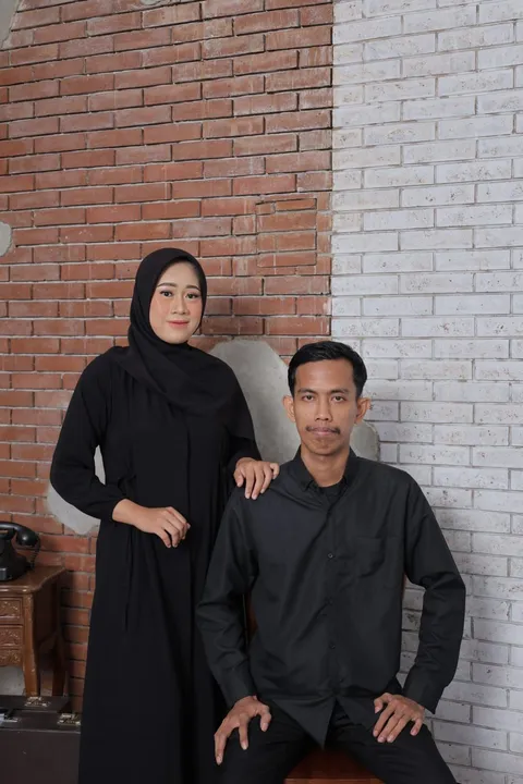 Foto sampul undangan Seto & Puput