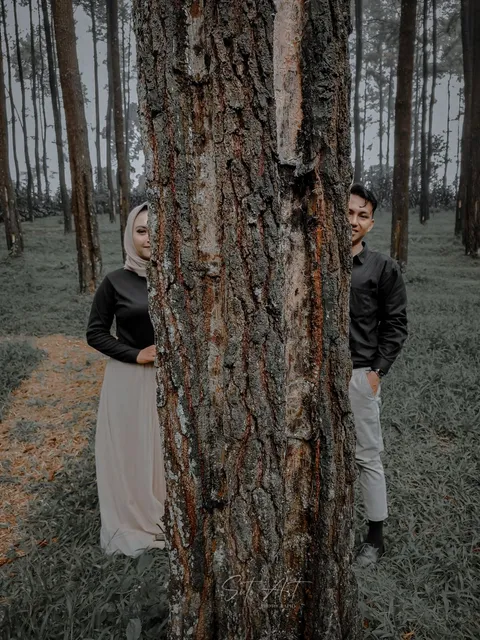 Foto sampul undangan Ica & Dhani