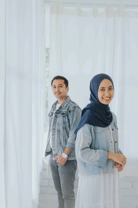 Foto sampul undangan Israq & Gaby