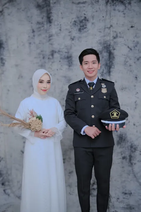 Foto sampul undangan Santo & Vita