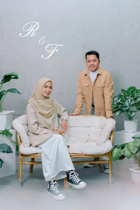 Foto sampul undangan Fiqri & Rahmi