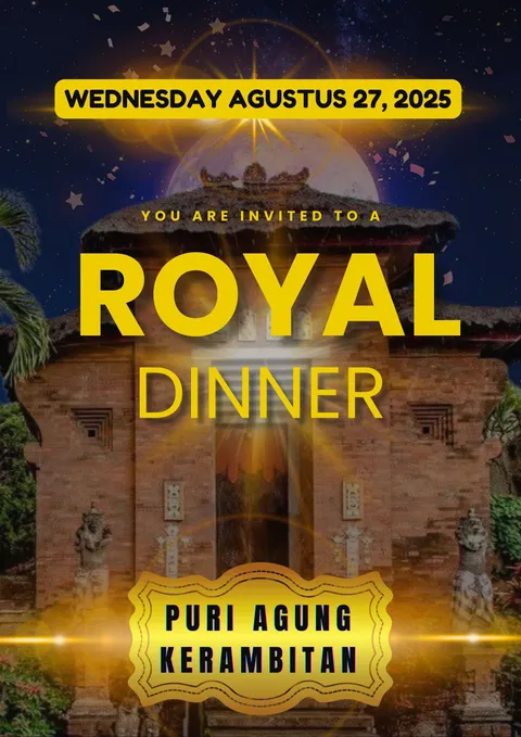 Foto sampul undangan Royal Dinner