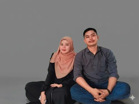 Foto sampul undangan Acih & Imam