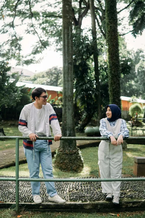 Foto sampul undangan Qory & Agung
