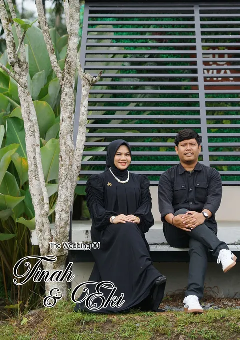 Foto sampul undangan Eki & Tinah