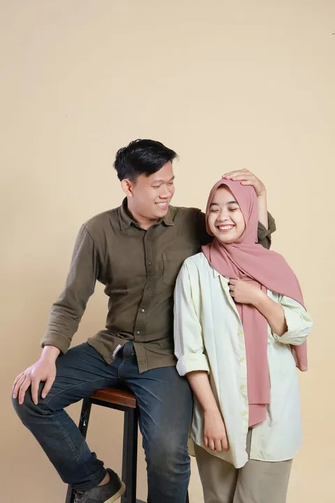 Foto sampul undangan Ilham & Amel