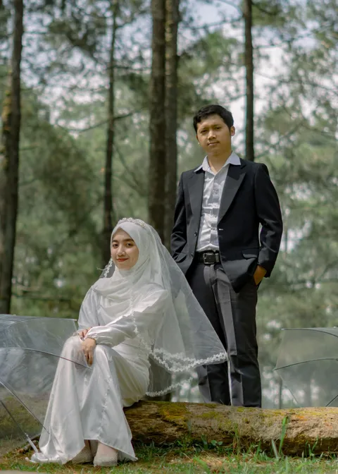 Foto sampul undangan Vico & Safira