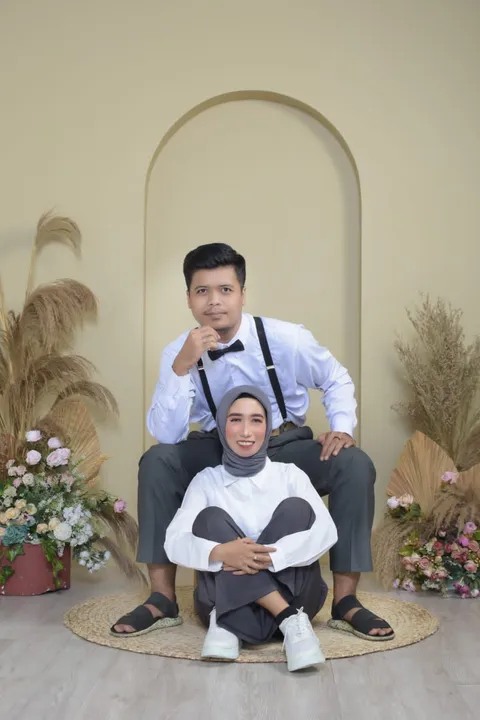 Foto sampul undangan Nanda & Tika