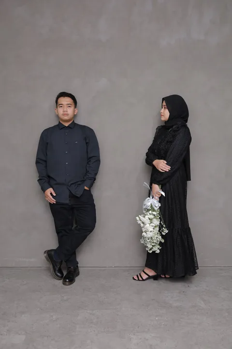 Foto sampul undangan Dila & Ikhsan