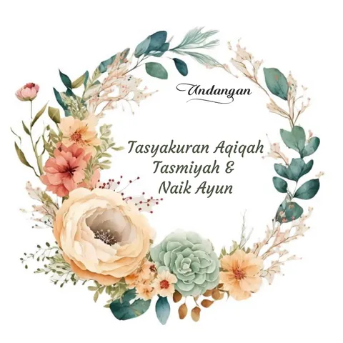 Foto sampul undangan Desy