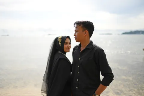 Foto sampul undangan Jefri & Vivi
