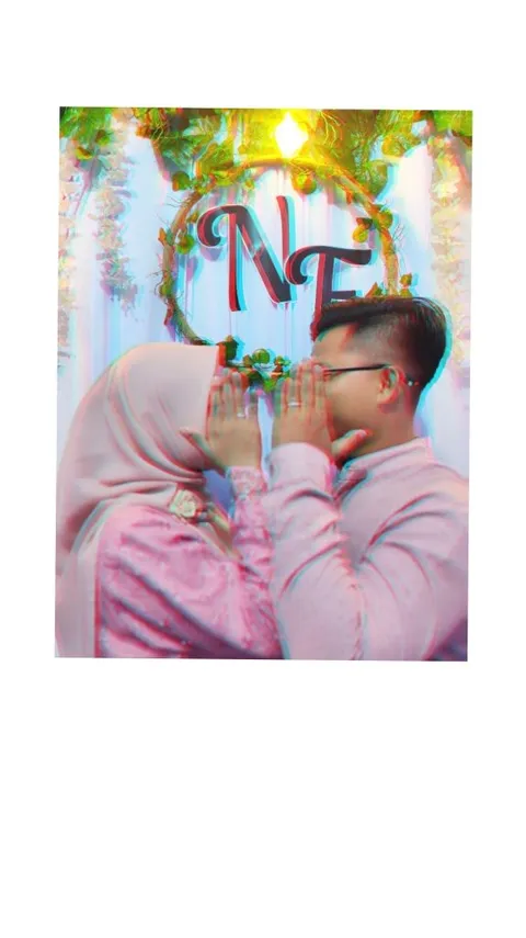 Foto sampul undangan Firman & Nurul
