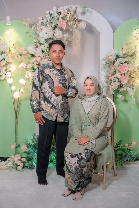 Foto sampul undangan Rizkia & Agus
