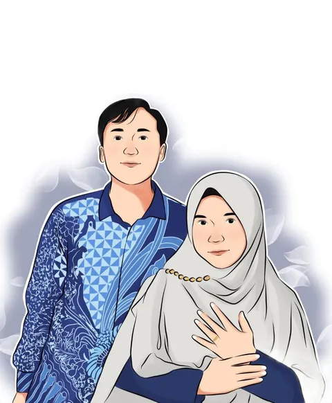 Foto sampul undangan Pput & Wwan