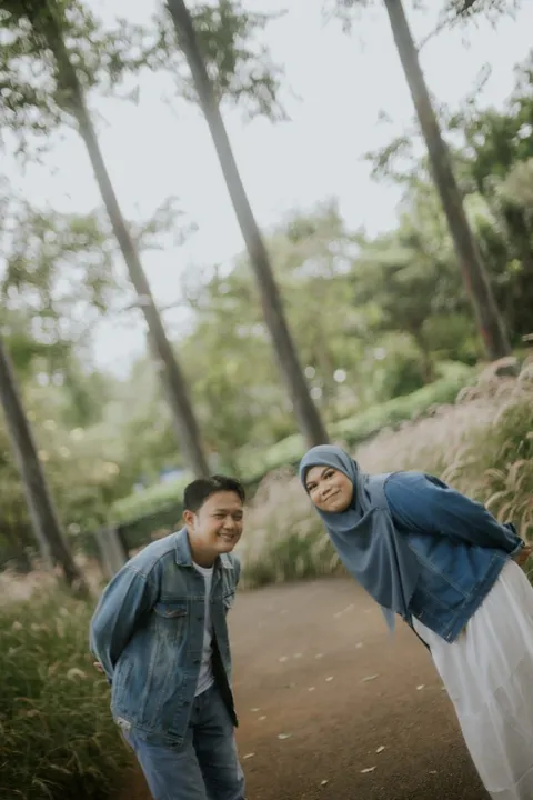 Foto sampul undangan Nadya & Anto