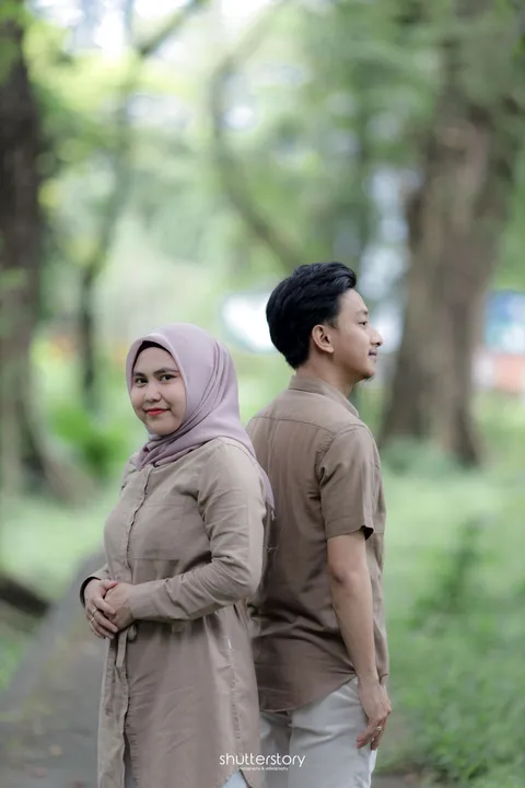 Foto sampul undangan Asma & Muslim