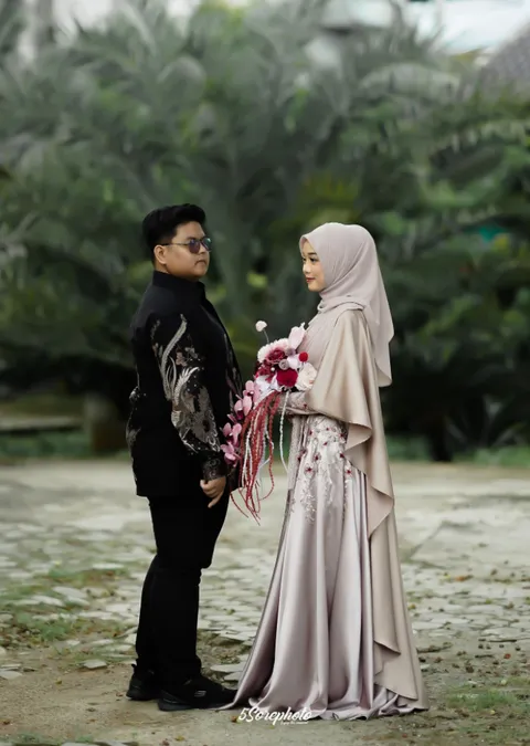 Foto sampul undangan Agung & Fiqa
