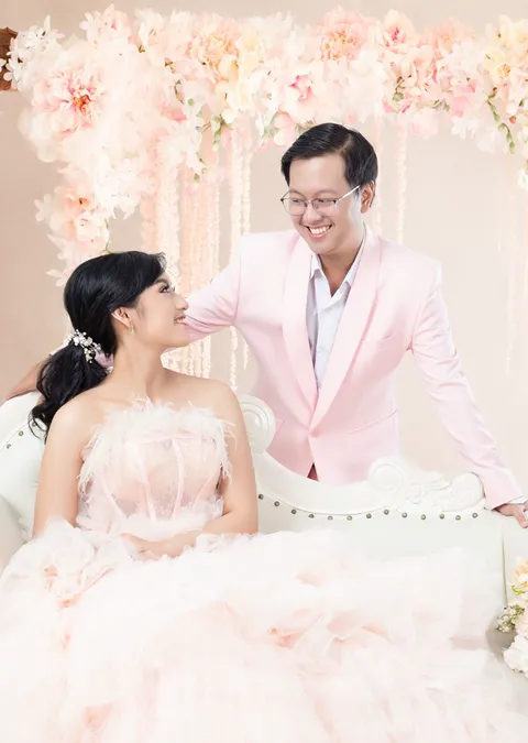 Foto sampul undangan Marthasya & Caleb