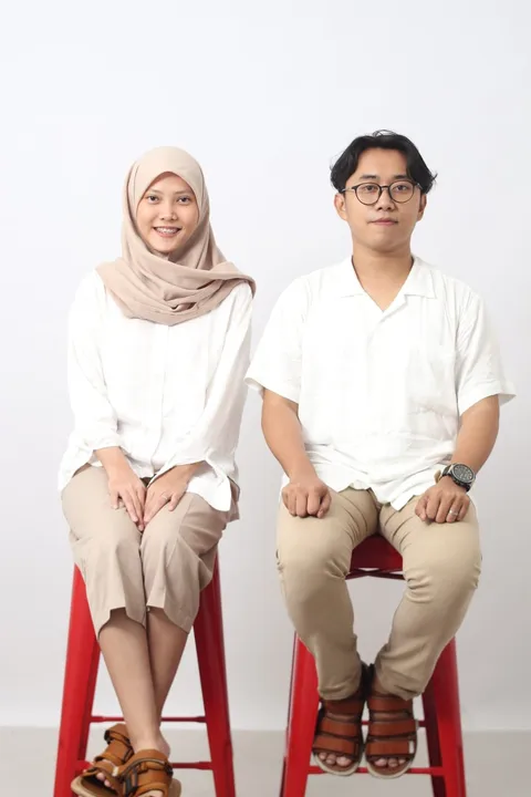 Foto sampul undangan Ami & Dimas