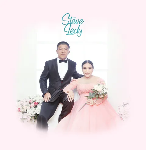 Foto sampul undangan Ledy & Steve