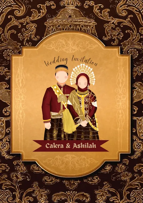 Foto sampul undangan Cakra & Ashilah