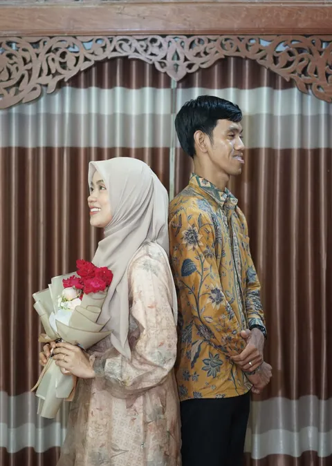 Foto sampul undangan Wingga & Safira