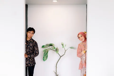 Foto sampul undangan Aan & Novi