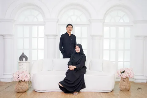 Foto sampul undangan Anggi & Rafi