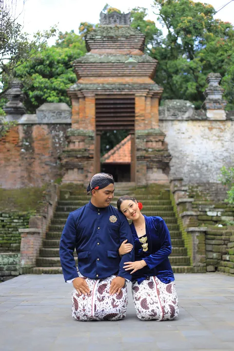 Foto sampul undangan Galih & Arimbi