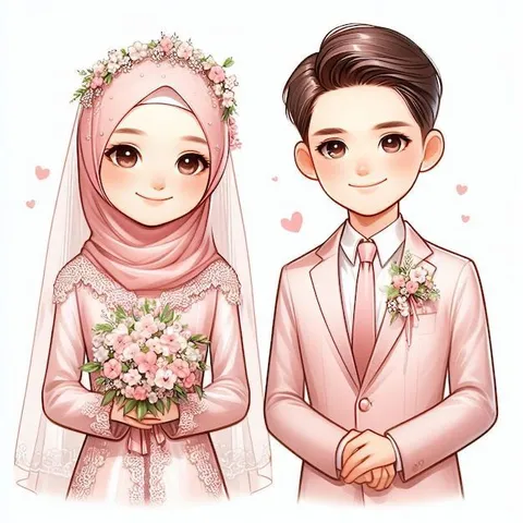 Foto sampul undangan Rifqi & Rosita
