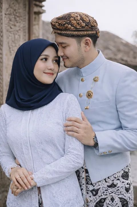 Foto sampul undangan Adinda & Wahyu