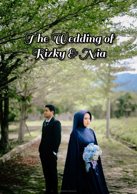 Foto sampul undangan Nia & Rizky