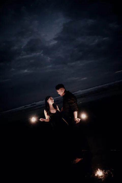 Foto sampul undangan Inge & Hans