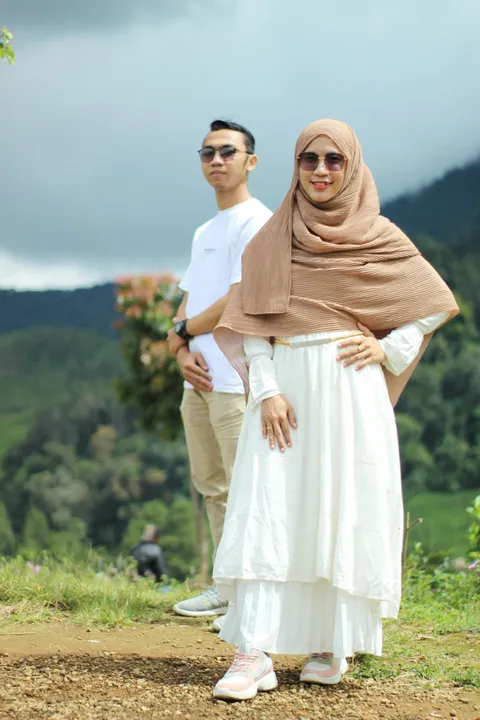 Foto sampul undangan Ica & Rizal