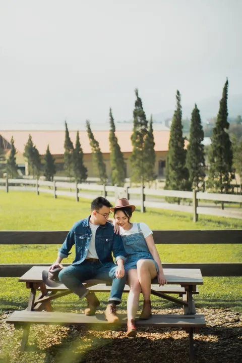 Foto sampul undangan Evelyn & Anthony