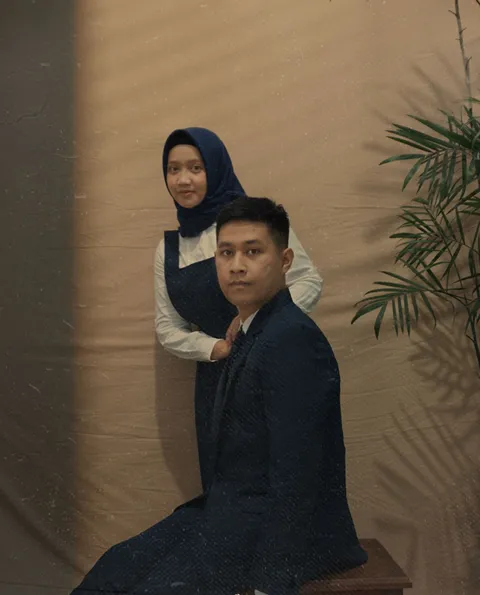 Foto sampul undangan Bagus & Nadya