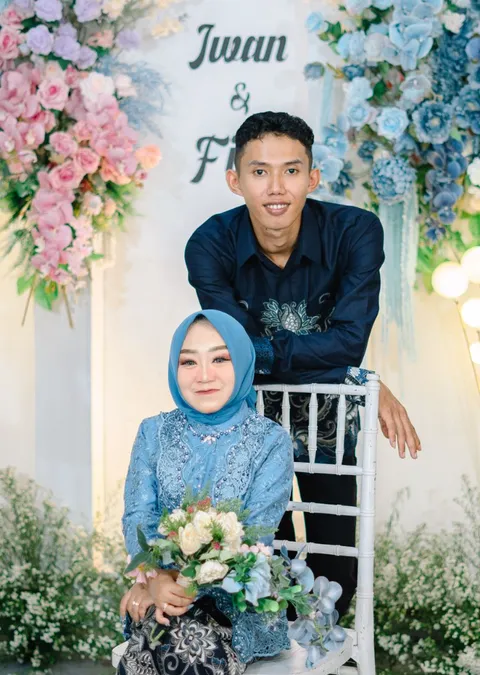 Foto sampul undangan Vitri & Jamil
