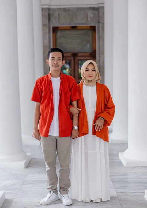 Foto sampul undangan Galih & Putri