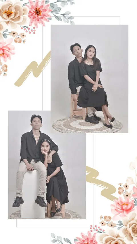 Foto sampul undangan Selly & Imam