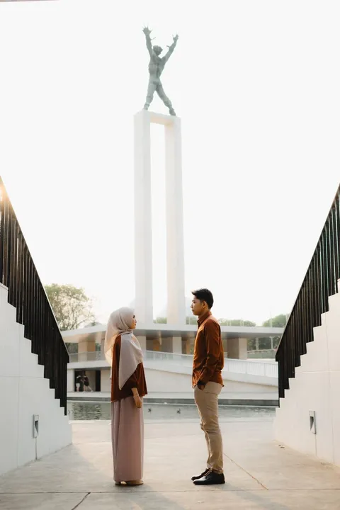 Foto sampul undangan Destria & Eki
