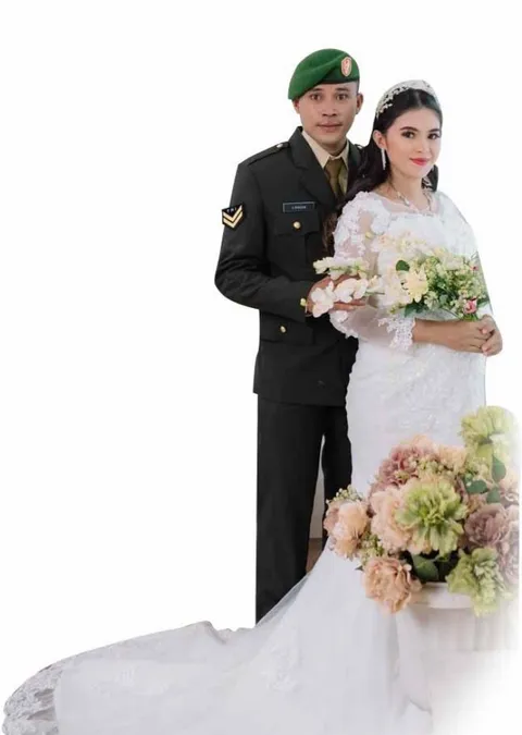 Foto sampul undangan Jul & Ike
