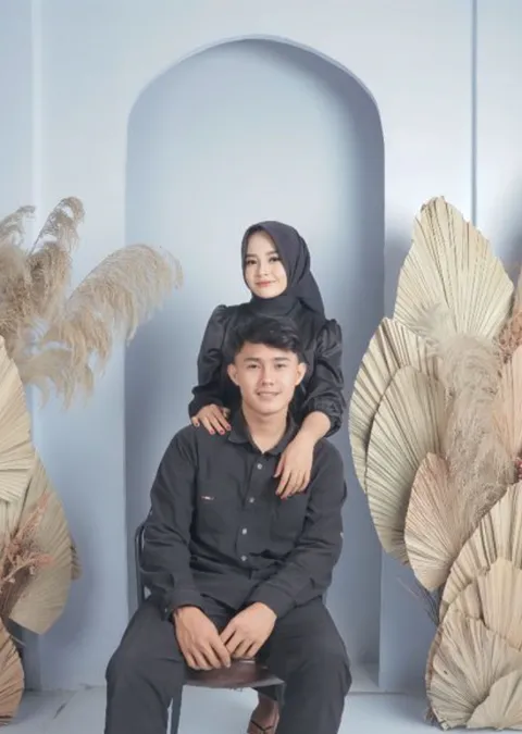 Foto sampul undangan Arum & Rendi