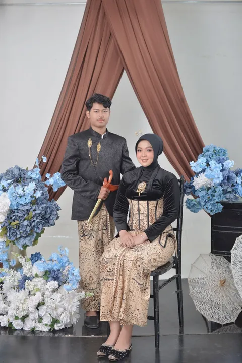Foto sampul undangan Asep & Niki
