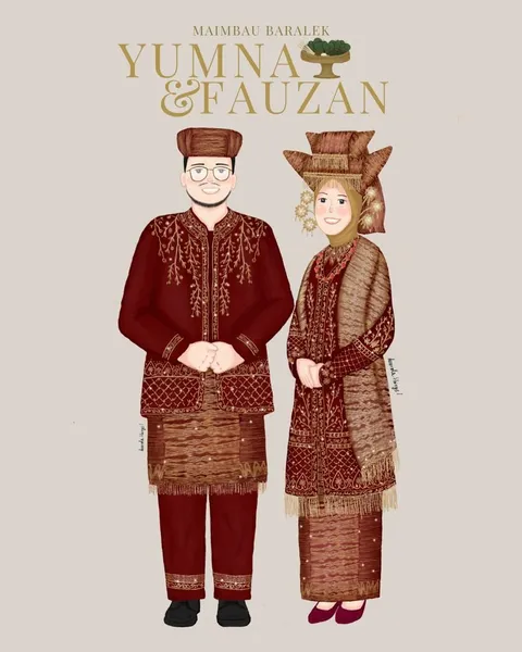 Foto sampul undangan Fauzan & Yumna