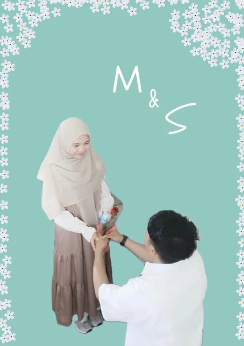 Foto sampul undangan Sylvia & Muflikhun