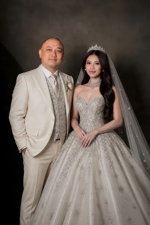 Foto sampul undangan Denada & Steven